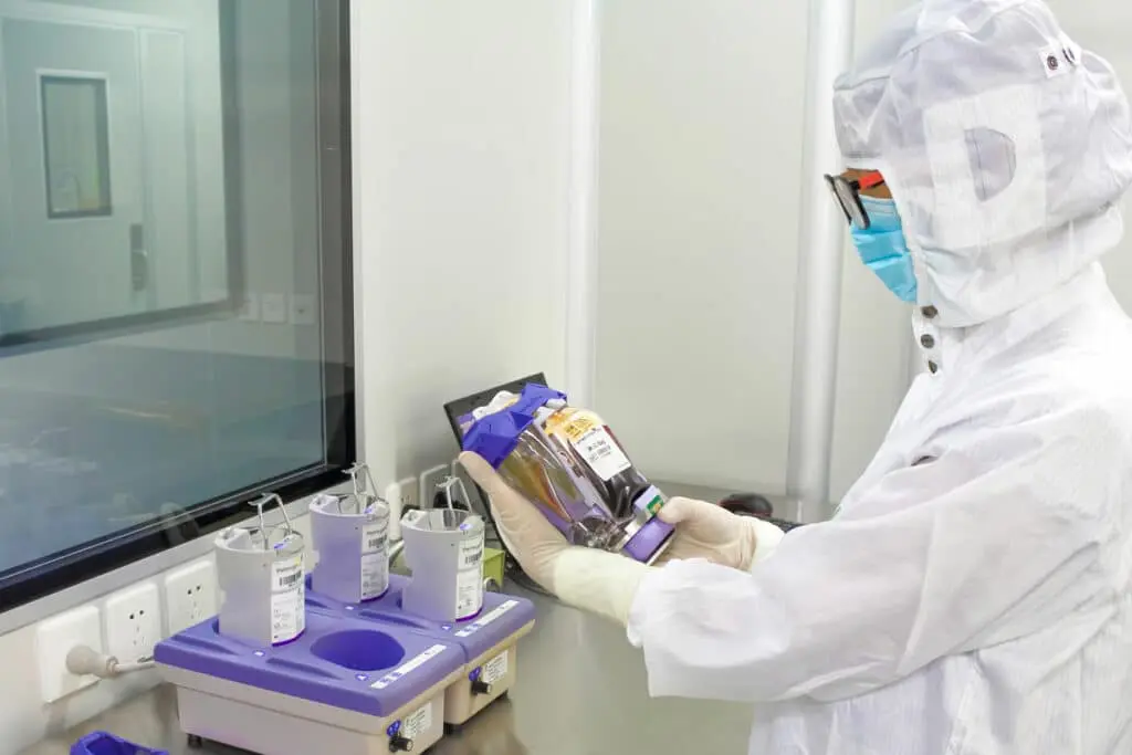 Technika testowania pakietu komórek macierzystych w laboratorium Beike